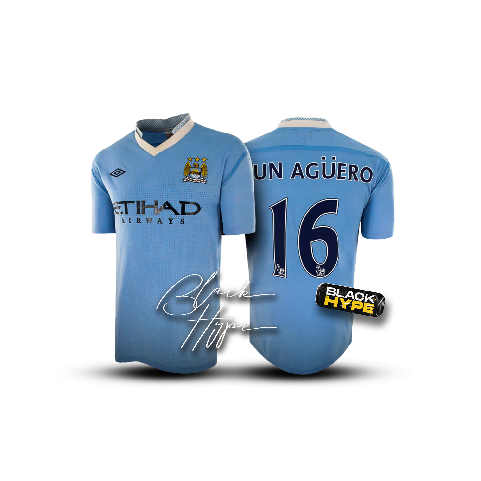 Jersey Aguero Manchester City 11-12 Legend