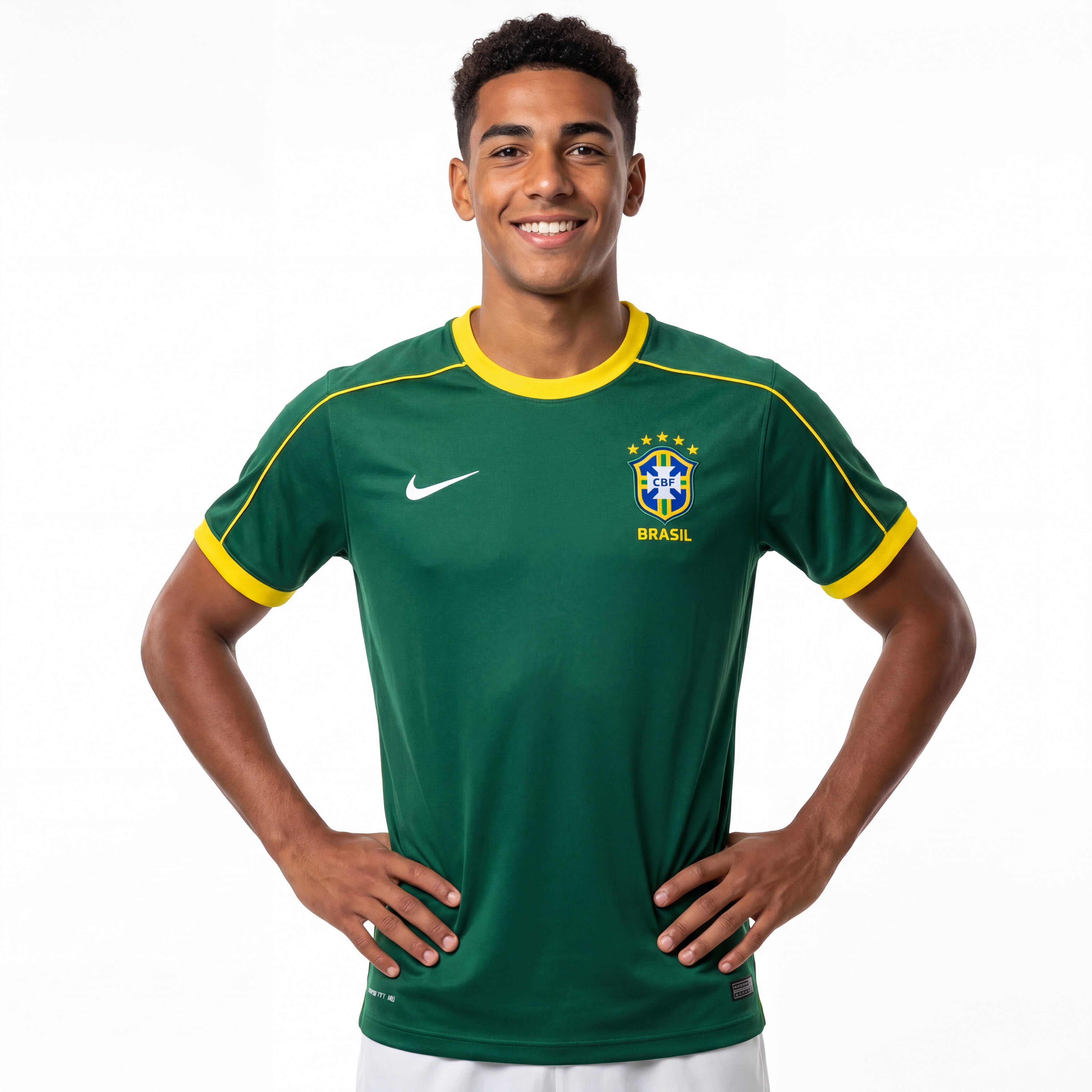 Jersey Brazil Retro 1997/98 Green