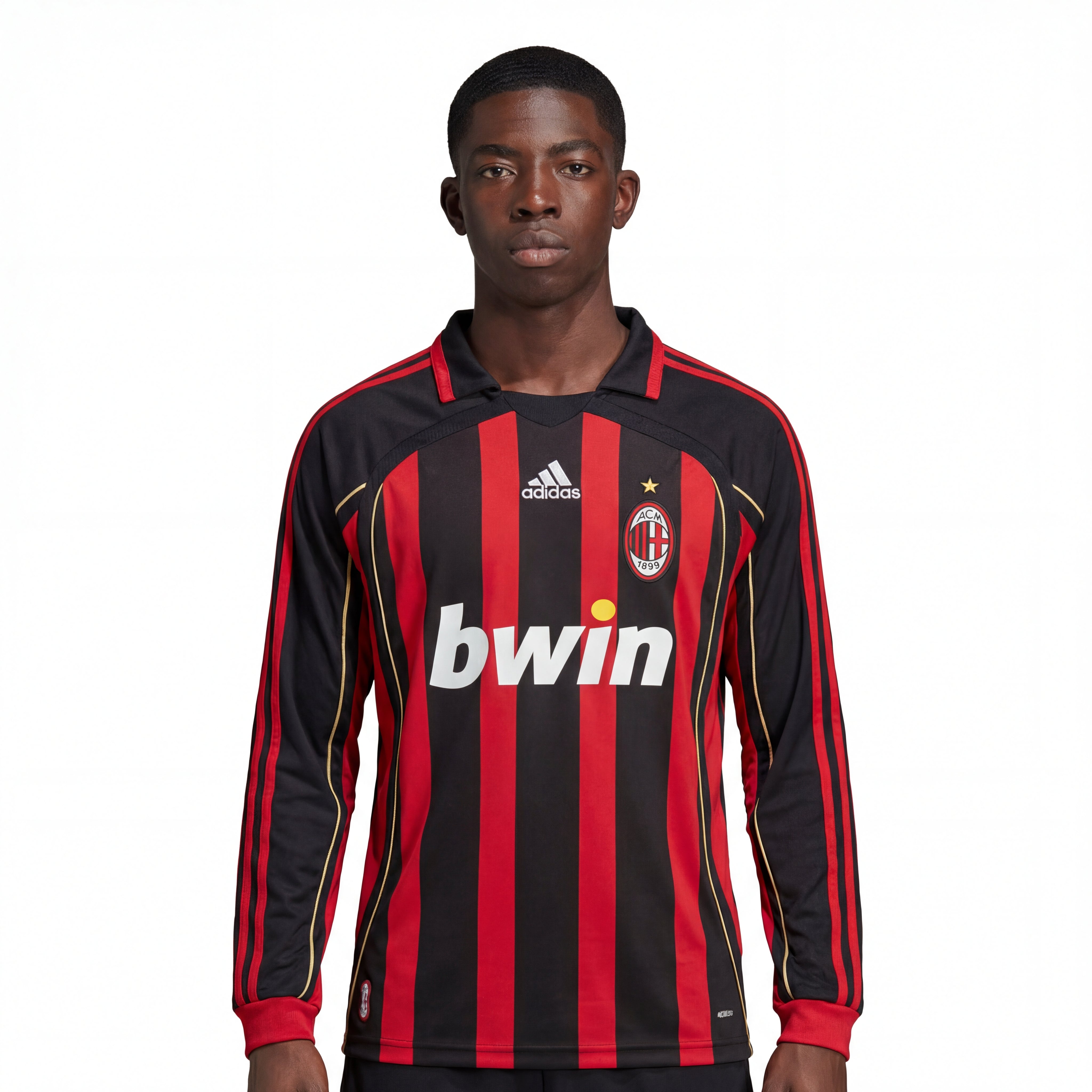 Jersey Milan Manga Longa l Retro 2006/07