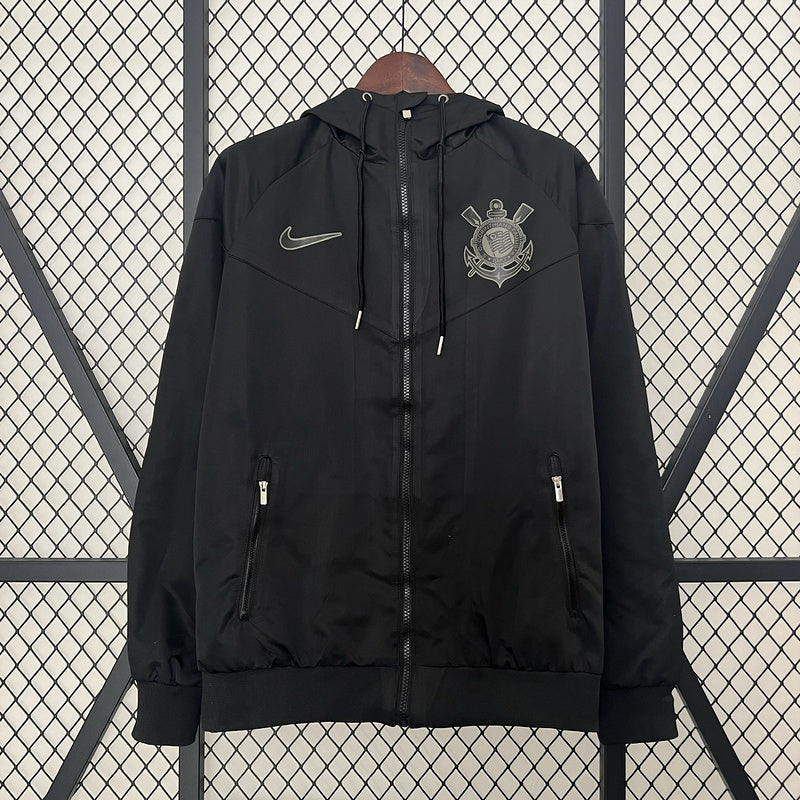 Windbreaker Corinthians 24/25 - Preto
