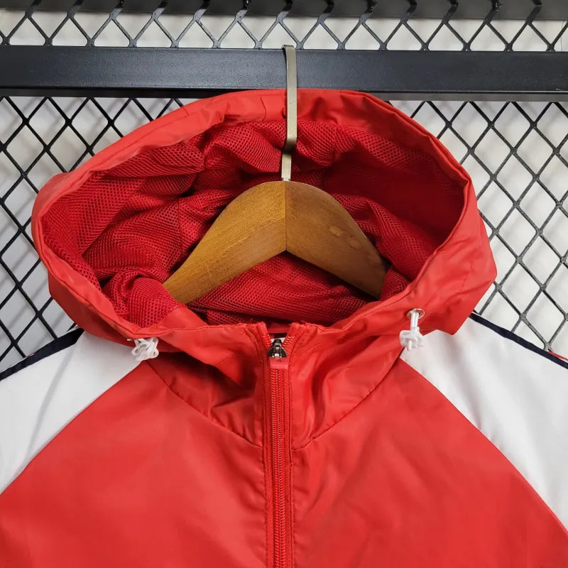 Windbreaker México 24/25 - Branco e Vermelho