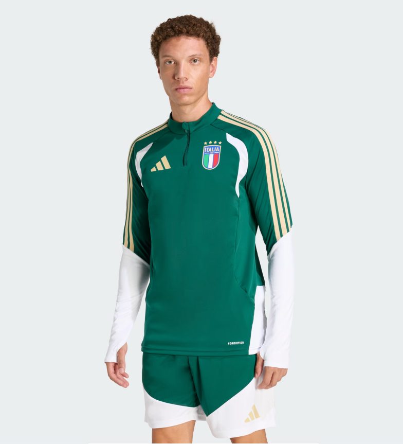 Sweatshirt Italy Training 2026 WorldCup Green