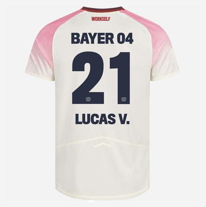 Jersey Bayer Leverkusen 25/26 Away #21 LUCAS V.