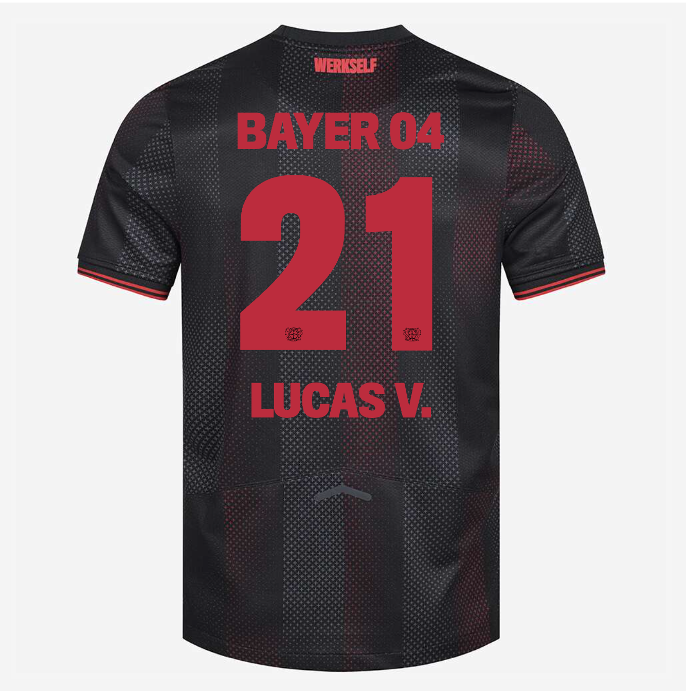 Jersey Bayer Leverkusen 25/26 Home #21 LUCAS V.