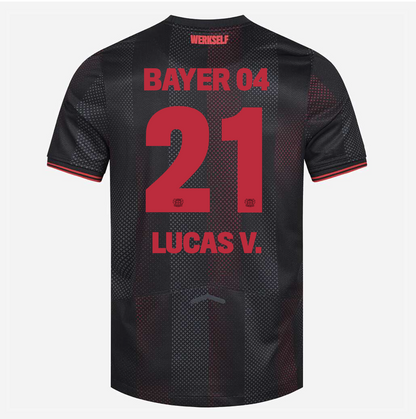 Jersey Bayer Leverkusen 25/26 Home #21 LUCAS V.