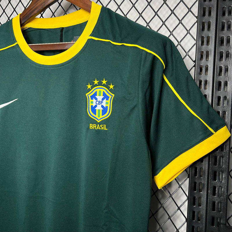 Jersey Brazil Goalkeeper Retro 1997/98 Green