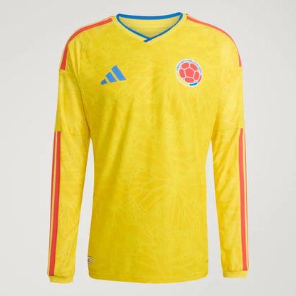 Jersey Colombia 2026 Player Longsleeve Home WorldCup