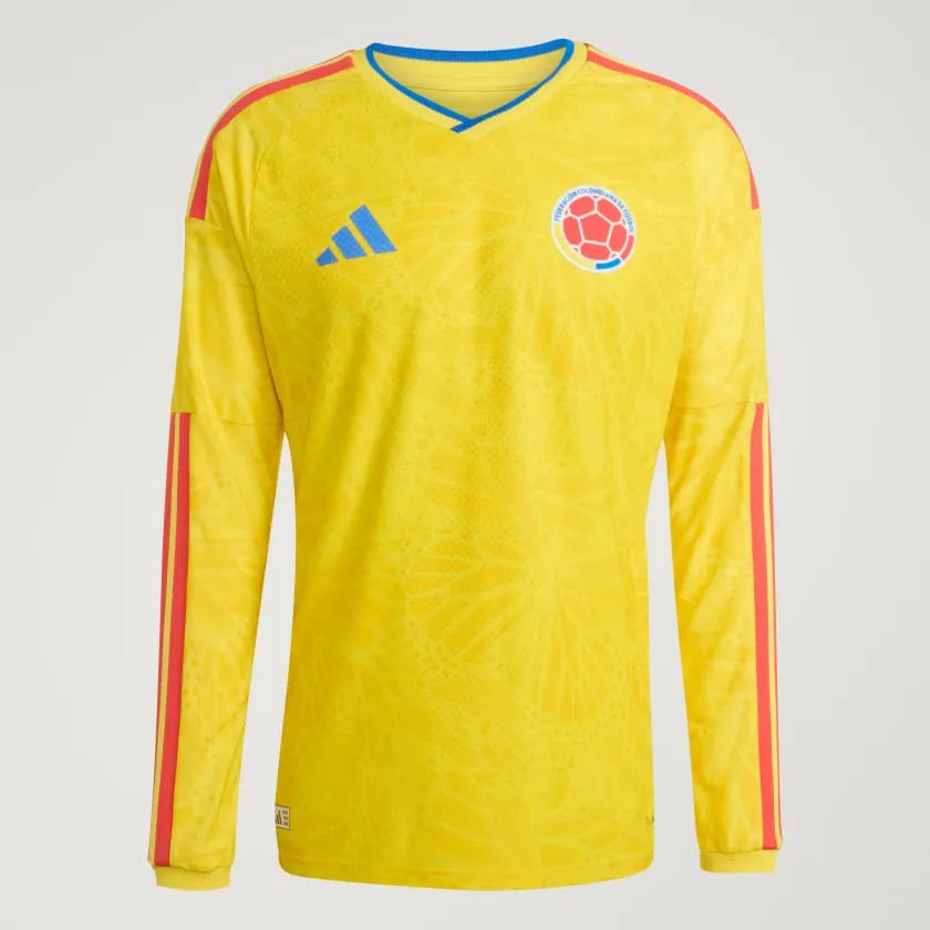 Jersey Colombia 2026 Player Longsleeve Home WorldCup