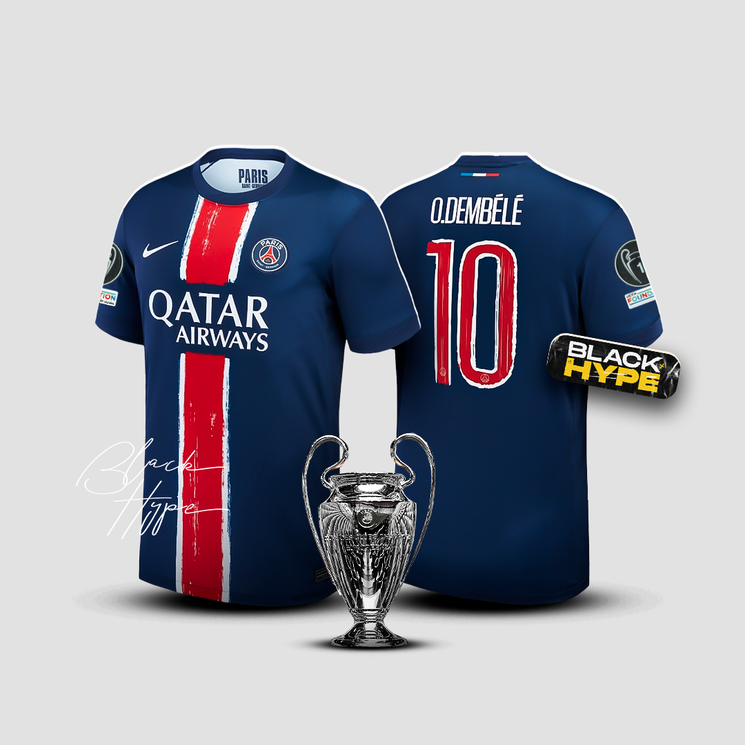 Jersey Dembele PSG 24/25 Home - Champions League