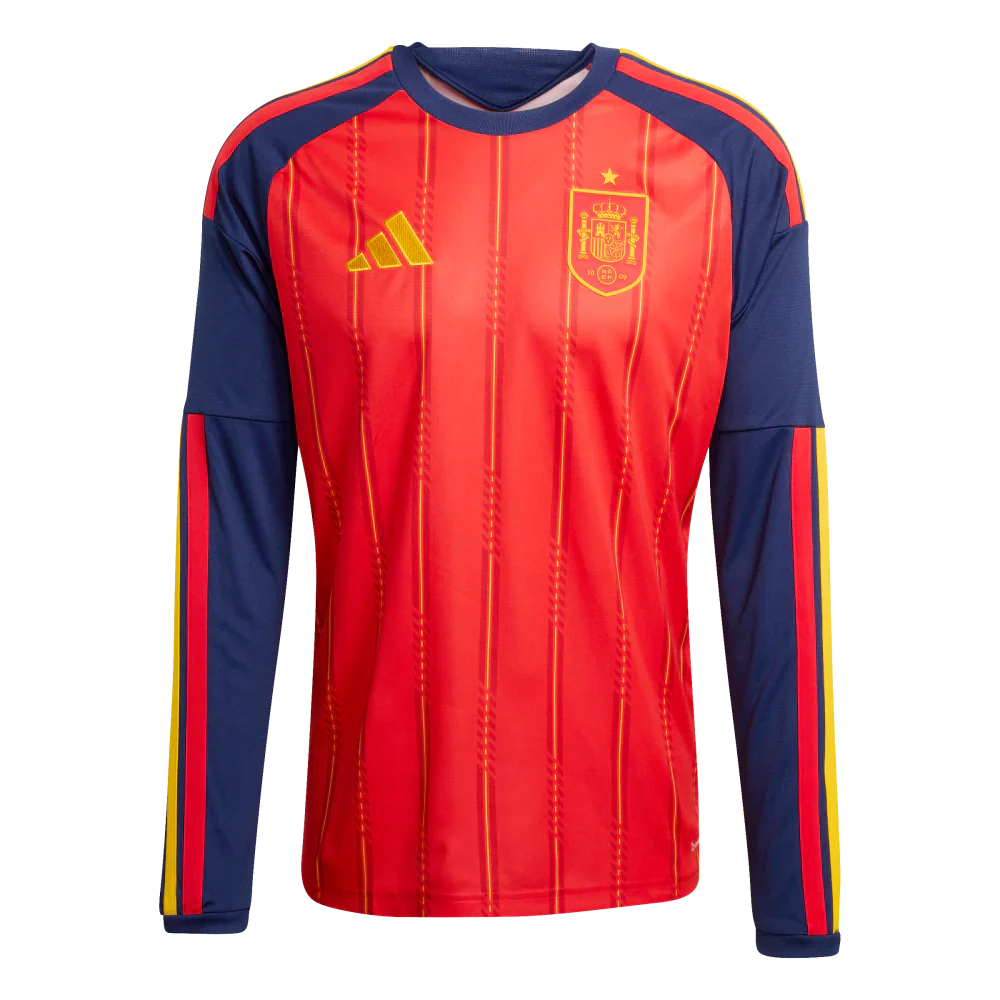 Jersey Spain 2026 Home Longsleeve WorldCup