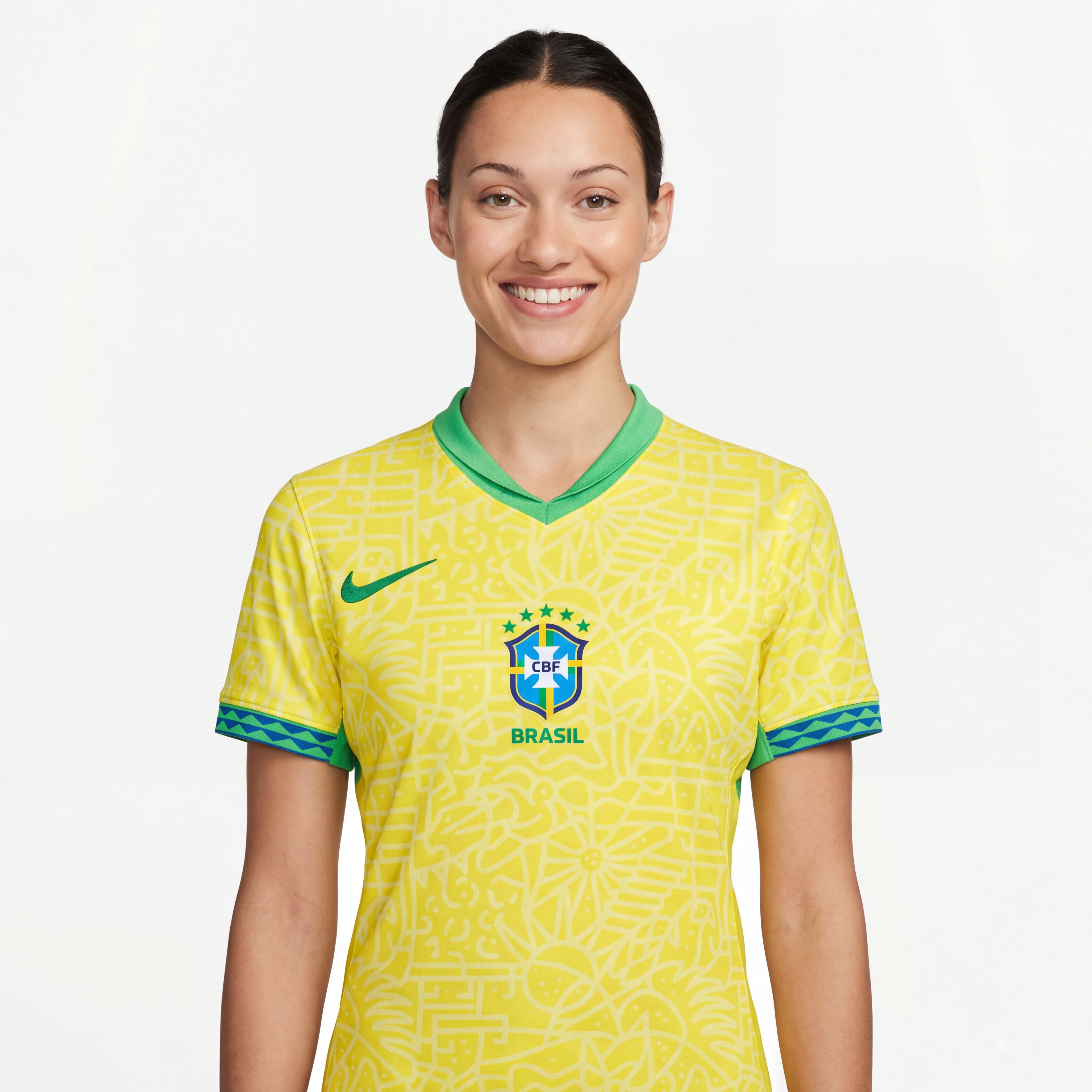 Jersey Woman Brazil l 24/25 Nike - Yellow