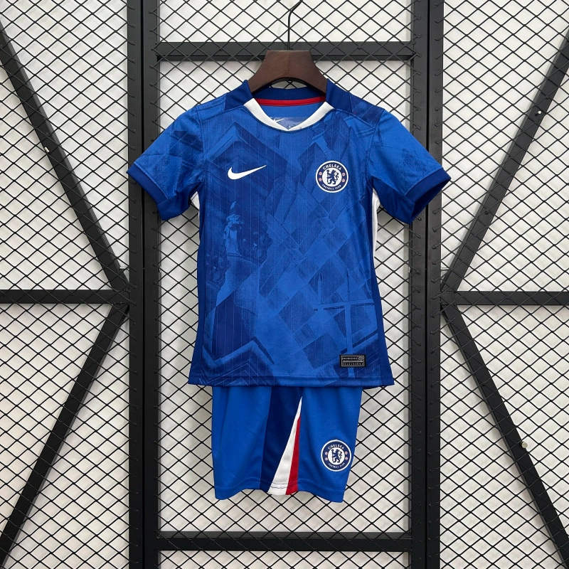 Kids Chelsea Home 25/26 - Blue