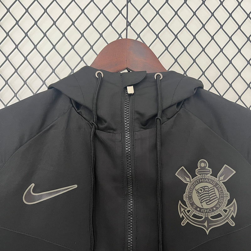 Windbreaker Corinthians 24/25 - Preto