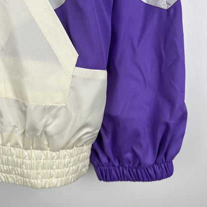 Windbreaker Flamengo - Roxo e Branco
