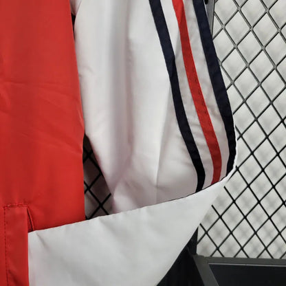 Windbreaker Internacional 24/25 - Branco e Vermelho