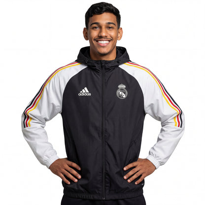 Windbreaker Real Madrid 24/25 - Black White