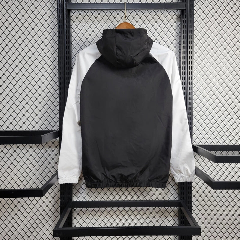 Windbreaker São Paulo 24/25 - Preto e Branco